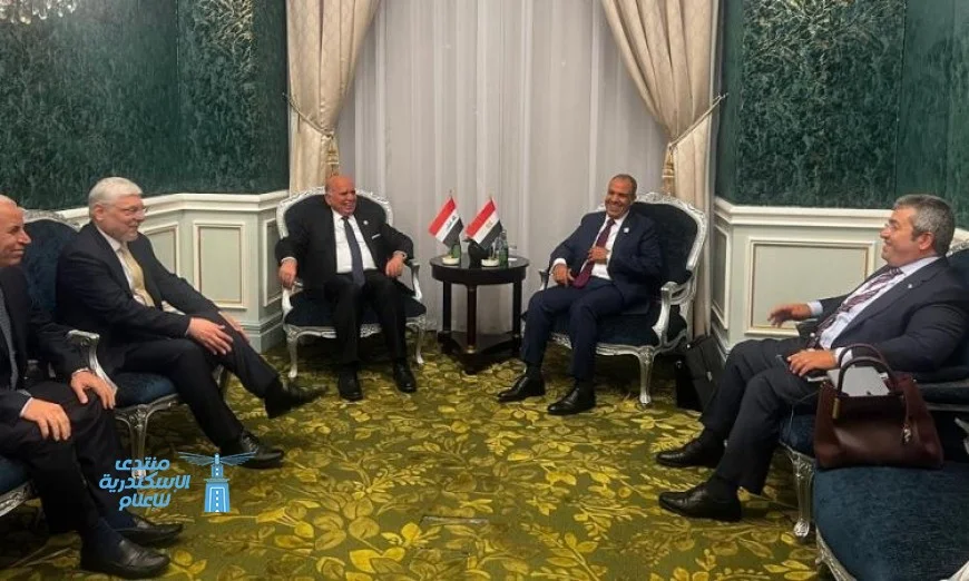 عبد العاطي والوزير العراقي يدينان جرائم إسرائيل المستمرة ضد الفلسطينيين
