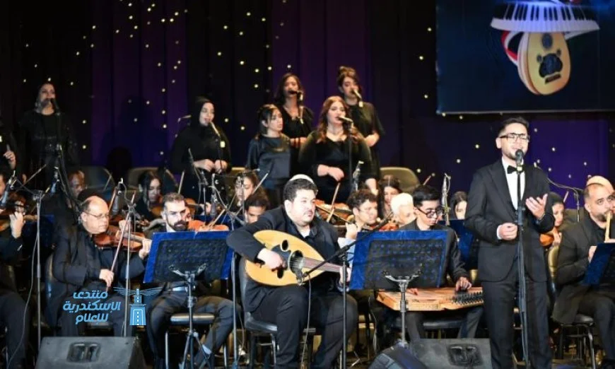 تألق الفرقة المصرية يلهب الأجواء وأغاني النيل تتفاعل في احتفالية اليوم المصري للموسيقى