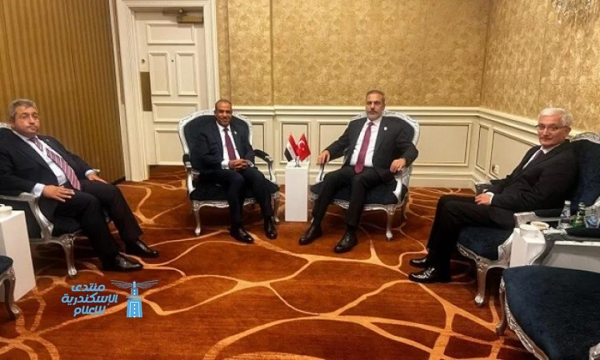 وزير الخارجية ونظيره التركي يشددان على أهمية إنهاء الصراع الإسرائيلي في غزة