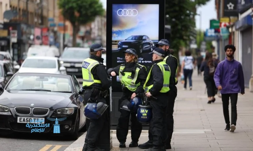الشرطة البريطانية تعتقل 25 شخصاً بعد أحداث العنف في مسيرة لندن أمس
