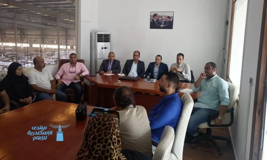 وزير العمل يعلن عودة الإنتاج في شركة نايل لينين بالأسكندرية