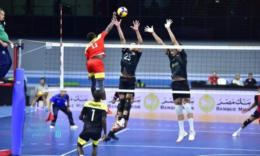 نتائج مذهلة لليوم الثالث في بطولة إفريقيا لشباب الطائرة بالقاهرة