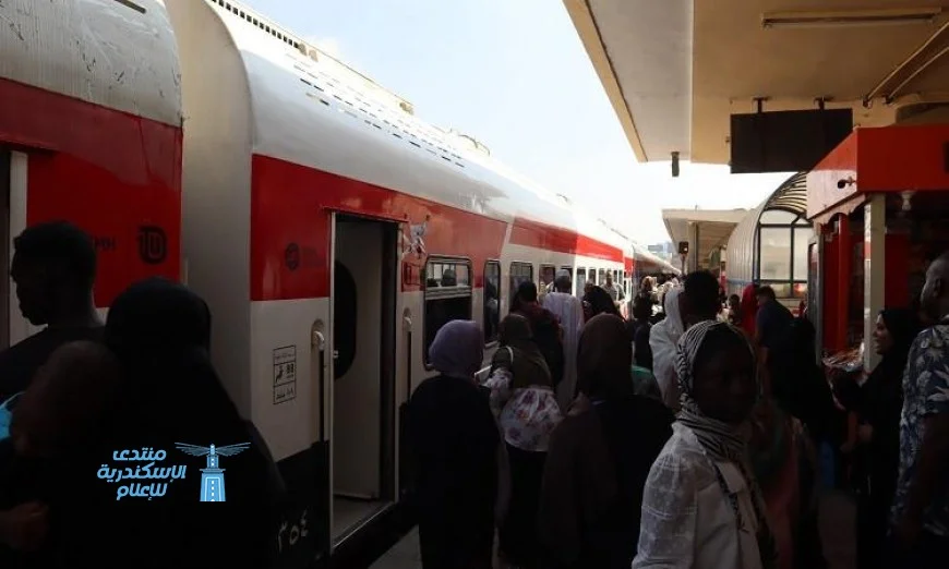 بالصور السكة الحديد تنظم الرحلة السادسة عشرة لقطارات العودة الطوعية للمواطنين السودانيين