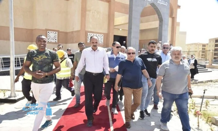 محافظ بورسعيد يفتتح حضانة ومسجد ويزور مركز شباب المدينة.