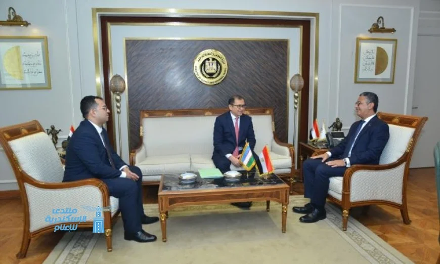 وزير التموين يبحث تعزيز التعاون التجاري الداخلي مع سفير أوزبكستان