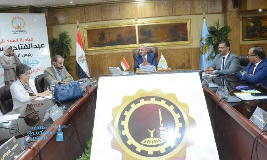 محافظ الغربية يستعرض الخطط الاقتصادية بمشروع الاتحاد الأوروبي واليونيدو لتنمية المنطقة