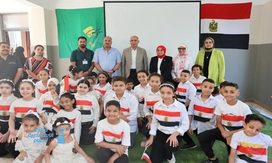 محافظ المنيا يطلق مشروع الصيانة الشاملة في مدرسة التجريبية 2