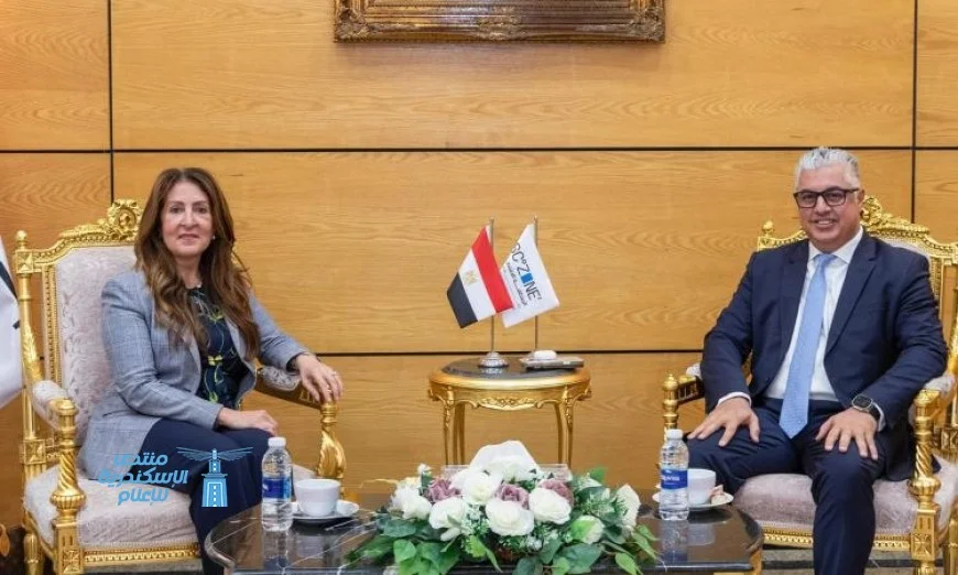 رئيس هيئة قناة السويس يناقش فرص استثمارية واعدة مع السفيرة الأمريكية في القاهرة