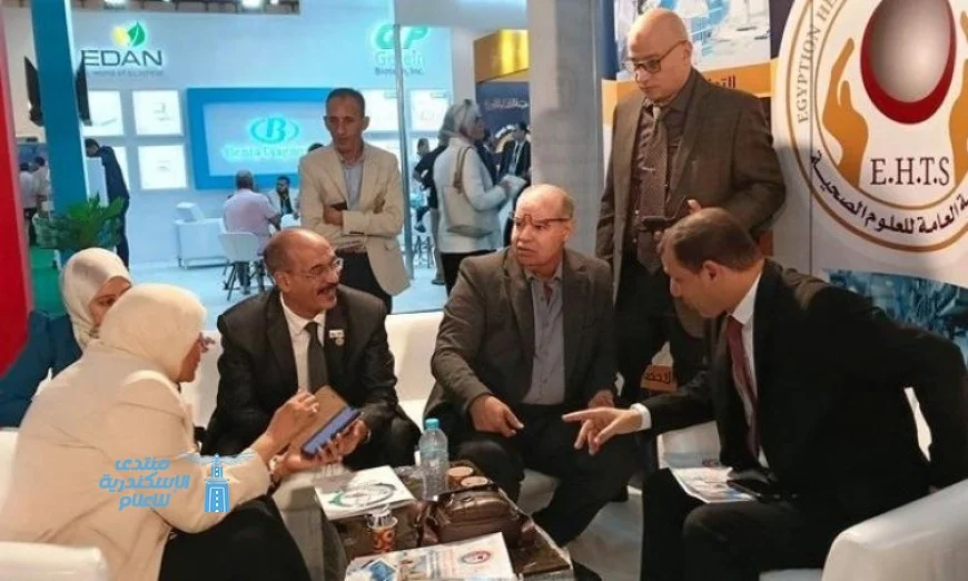 العلوم الصحية ترحب بوفود المحافظات في معرض ومؤتمر إيجي هيلث اليوم
