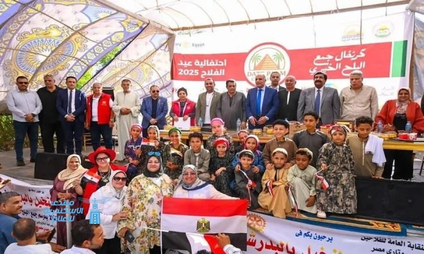 افتتاح كرنفال النخيل بمدينة البدرشين برعاية رئيس قطاع الإرشاد الزراعي