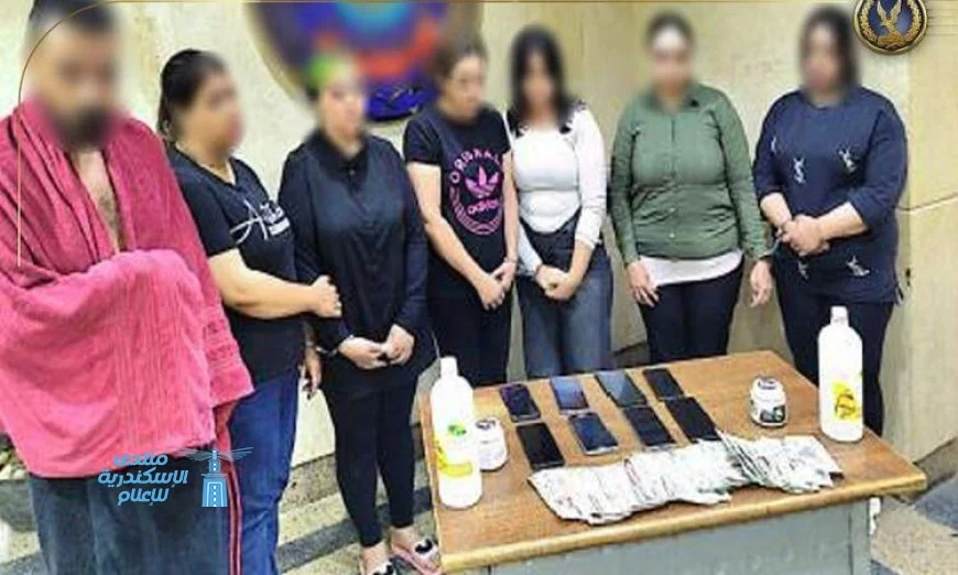 القبض على سيدة تدير نادياً صحياً غير مرخص وتستغله في أعمال غير أخلاقية