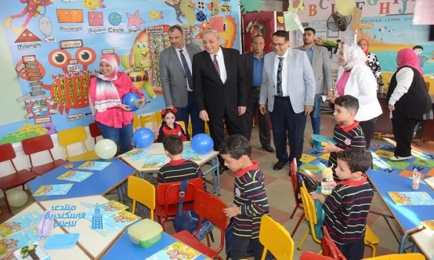 محافظ الغربية يزور مدارس متعددة ويشدد على أهمية التعليم في بناء الإنسان المصري