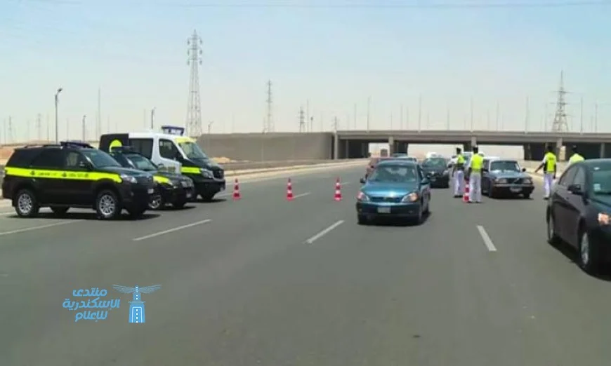 ضبط 1236 مخالفة مرورية متنوعة على الطريق الدائري الإقليمي في حملات مكثفة