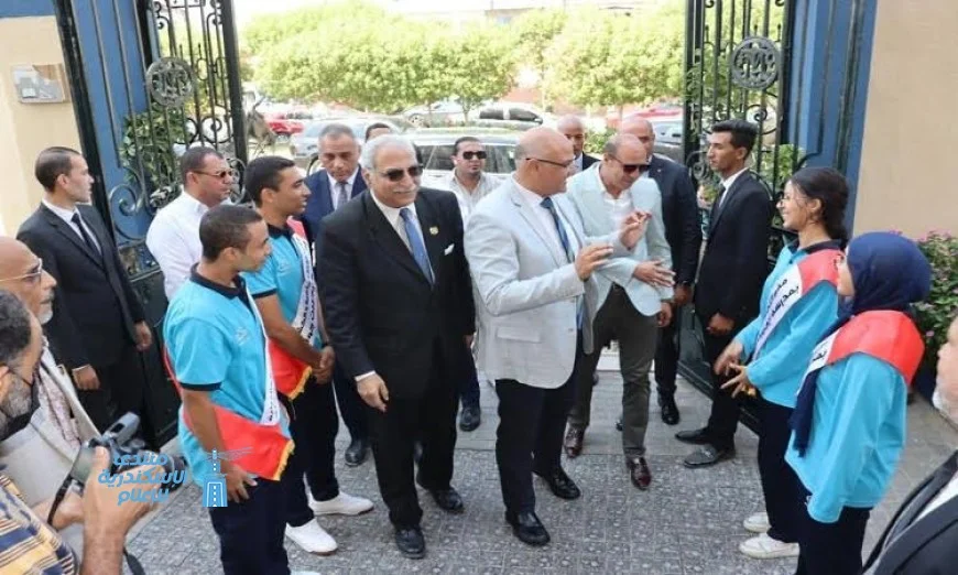 محافظ القليوبية يزور مدارس التكنولوجيا التطبيقية في العبور ويطلع على إنجازاتها