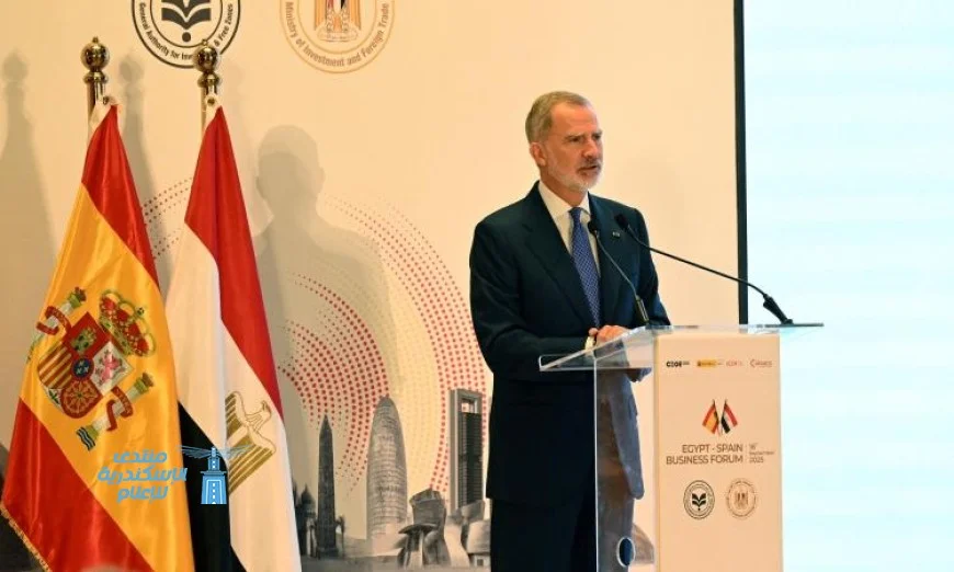الملك الإسباني يثني على دور الشركات المصرية وإسهامها الحاسم في أسبانيا
