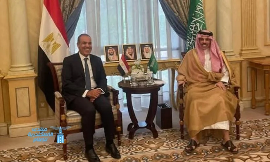 مباحثات هامة بين وزير الخارجية ونظيره السعودي لتعزيز التعاون الثنائي