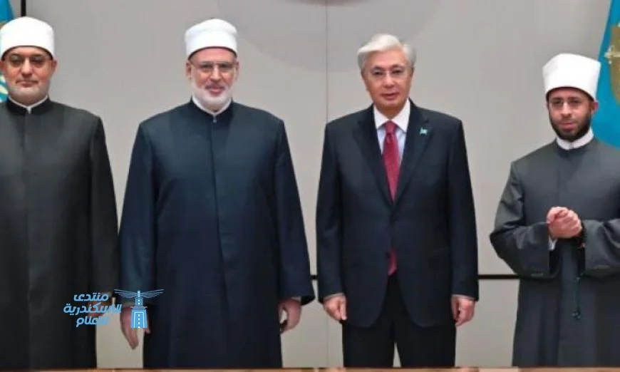 رئيس كازاخستان يلتقي بوزير الأوقاف ووكيل الأزهر والمفتي لتعزيز العلاقات