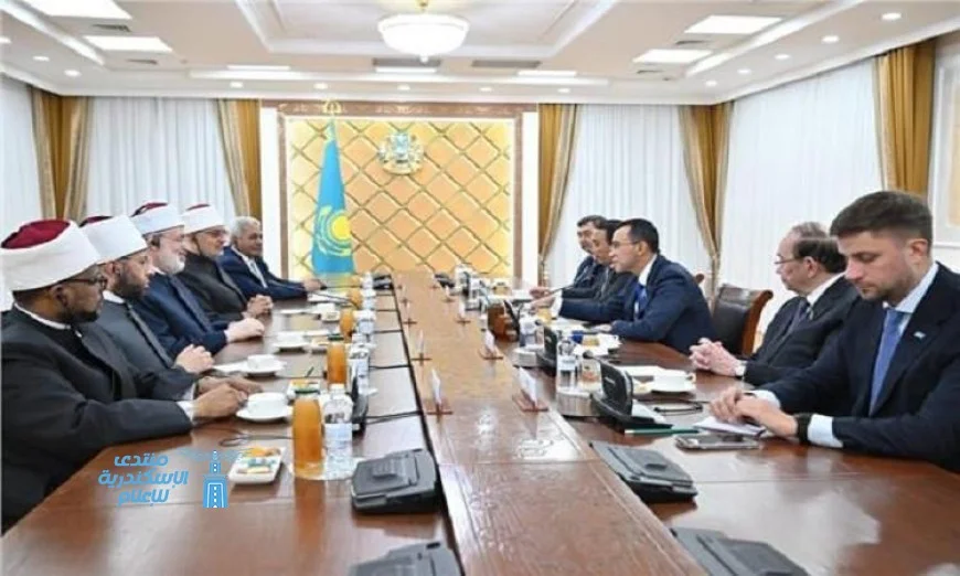 دار الإفتاء برئاسة عياد تدعو للتعاون مع المؤسسات الدينية في كازاخستان