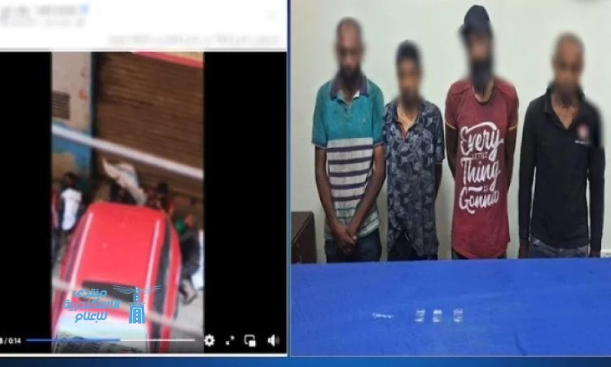 الداخلية تكشف تفاصيل فيديو تعاطي مخدرات في شوارع الجيزة