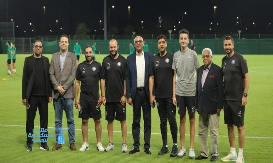 دعم حماسي من القنصلية المصرية في جدة لفريق بيراميدز استعدادًا لمواجهة الأهلي السعودي