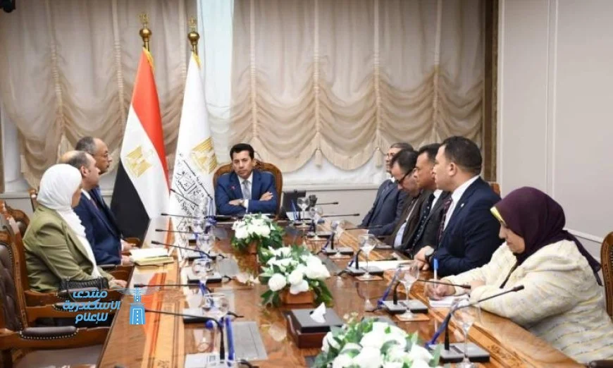 صبحي يوقع بروتوكول تعاون مهم مع هيئة الرقابة على الصادرات