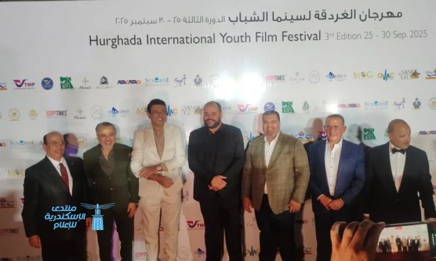تألق نجوم الفن في مهرجان الغردقة لسينما الشباب