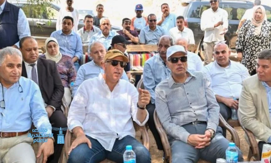 وزير الري يزور مفرخ الأسماك في الشلال بأسوان لدعم الثروة السمكية
