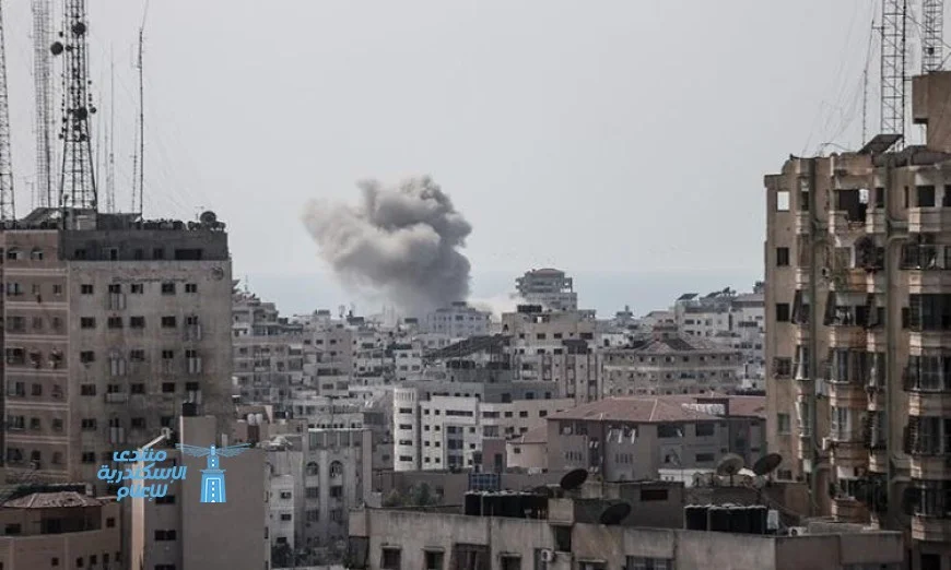 إطلاق مقذوفين من غزة والجيش الإسرائيلي يعترض أحدهما