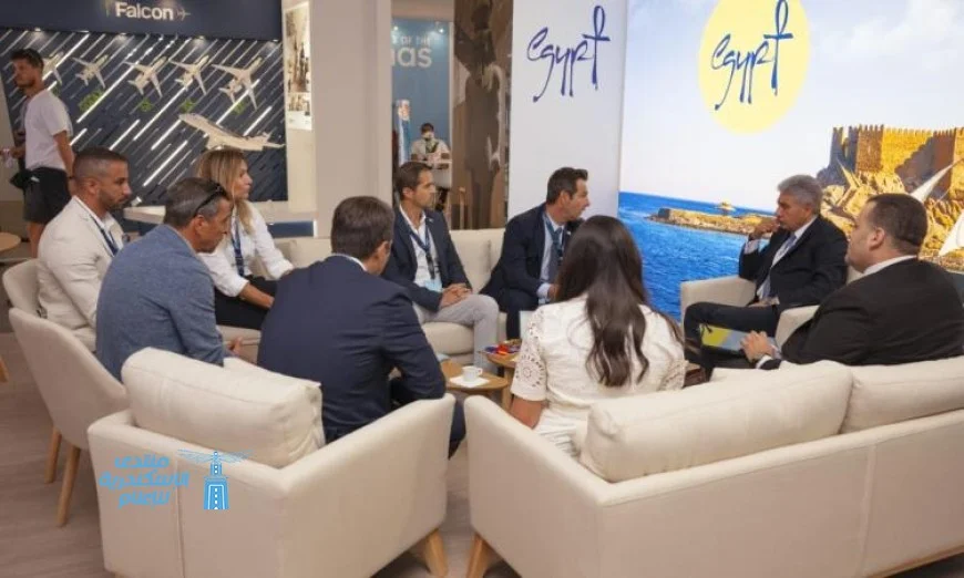 صور وزير السياحة يواصل اجتماعاته مع مسؤولي أبرز وكالات اليخوت الدولية