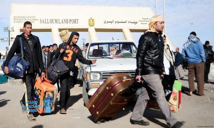 ترحيل 200 مصري من ليبيا بسبب الإقامة غير القانونية