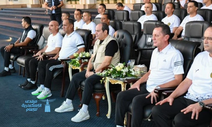 الرئيس السيسي يتفقد الأكاديمية العسكرية في العاصمة الإدارية الجديدة