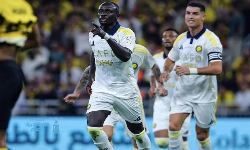 النصر يتصدر دوري روشن بانتصار مثير على الاتحاد بثنائية ماني ورونالدو