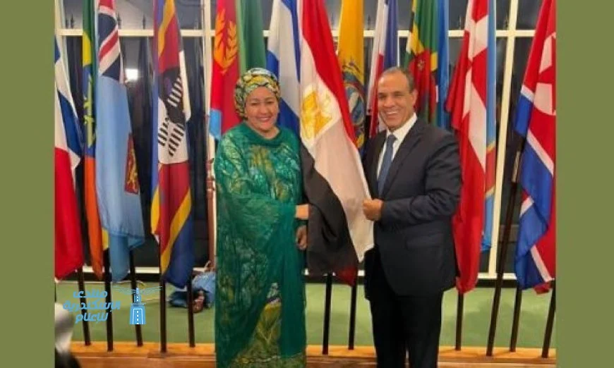 وزير الخارجية يشيد بمساهمة الأمم المتحدة في تعزيز السلم والأمن والتنمية العالمية
