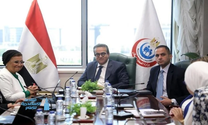وزير الصحة والبنك الدولي يتفقان على تعزيز التعاون لمواجهة القضية السكانية