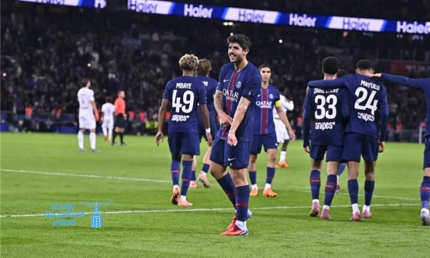إثارة في الدوري الفرنسي باريس سان جيرمان يهزم أوكسير بثنائية نظيفة