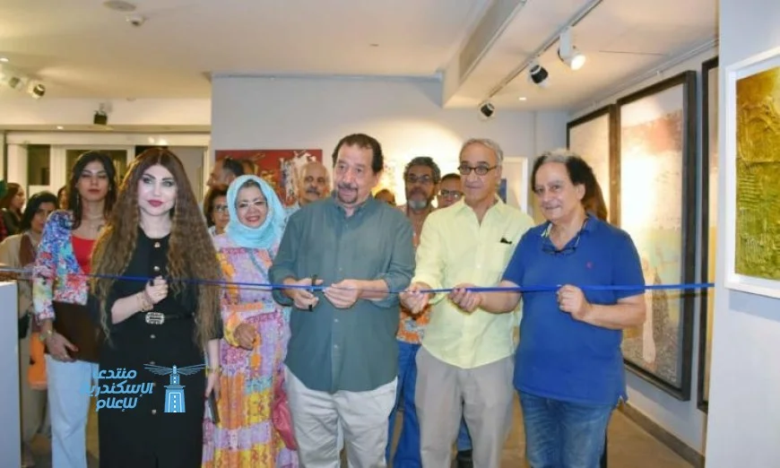 بالصور افتتاح معرض إبداعات عربية معاصرة في جاليري ضي يجذب أنظار عشاق الفن