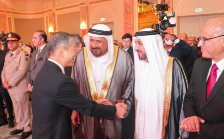 اليماحي يثني على دعم الصين للقضايا العربية وأولويتها فلسطين