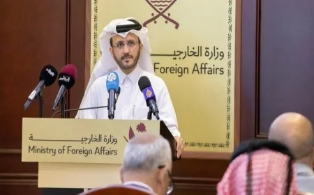 الخارجية القطرية تعلن عن تسليم خطة ترامب لوفد حماس بالتعاون مع مصر
