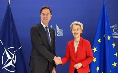 خطة جديدة لتعزيز الدفاع الأوروبي تتصدر محادثات المفوضية الأوروبية وأمين عام الناتو