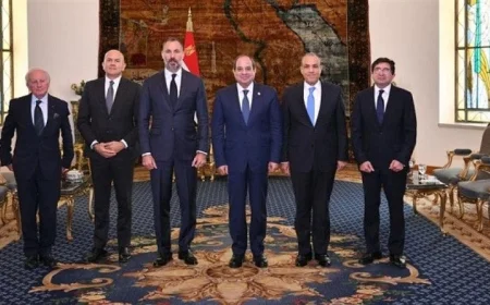 الرئيس السيسي يشيد بالدور التاريخي لشبكة الأغا خان للتنمية في مصر