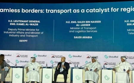 شاهد بالصور: تحويل النقل من أولوية وطنية إلى طموح إقليمي مشترك يطالب به الوزير