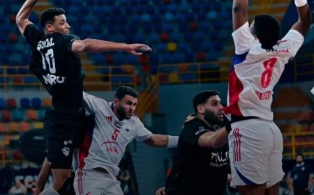 الزمالك يتألق بفوز مثير على الشارقة في بطولة العالم لكرة اليد
