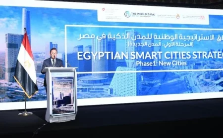 البنك الدولي وسويسرا يعلنان دعمهما الفخور للاستراتيجية الوطنية للمدن الذكية في مصر