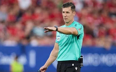 الحكم الإسباني يثني على الأجواء المثيرة في مباراة القمة بين الأهلي والزمالك