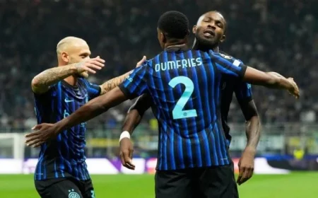 إنتر ميلان يسجل انتصارًا كاسحًا على سلافيا براج بثلاثة أهداف ويعزز قوته في المنافسات الأوروبية