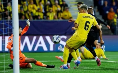 تعادل مثير يشعل الأجواء بين بودو جليمت وتوتنهام في دوري أبطال أوروبا