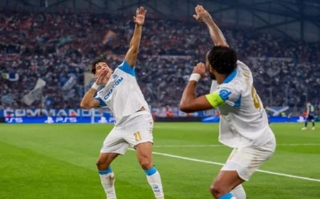 مارسيليا يهيمن بقوة ويهزم أياكس بنتيجة كبيرة في دوري أبطال أوروبا