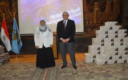 محافظ الغربية يعلن انطلاق أسبوع الخير احتفالاً بالعيد القومي