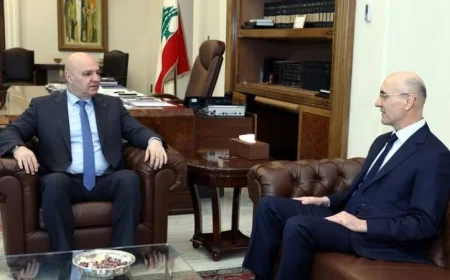 رئيس لبنان يناقش مع السفير الروسي التطورات الإقليمية والوضع الداخلي الراهن