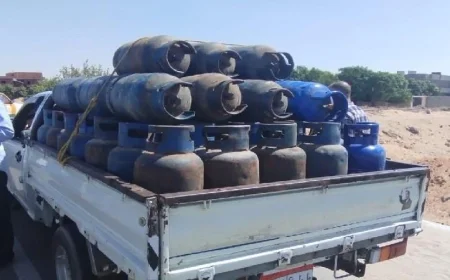 إحباط محاولة بيع ٥٠ أسطوانة بوتاجاز بالسوق السوداء في الإسماعيلية